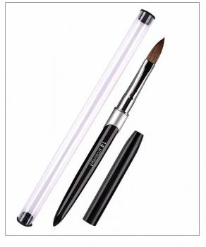 High Quality International Size 100% Kolinsky Sable Nail Brush Germany Round Kolinsky Acrylic Nail Brush
