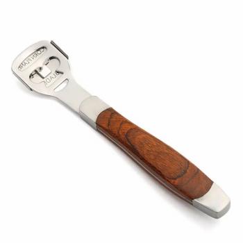 2024 OEM Wholesale 4 In 1 Professional Wood Stainless Steel Metal Foot File Callus Remover