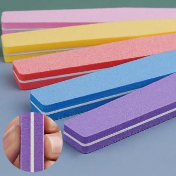Wholesale Nail Files 100/180 Custom Logo Nail File 80/80 Professional 2024