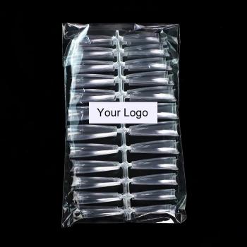 Nail Tips Non C Curve Various Styles Soft Gel Nail Extension Tips Kit 2024