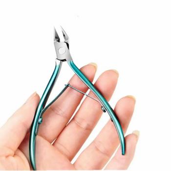 Wholesale Manicure Pedicure Tools Stainless Steel Cuticle Dead Skin removal Clipper Nail Scissors
