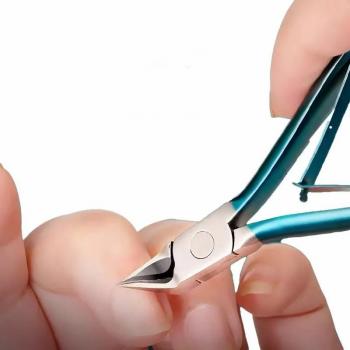 Wholesale Manicure Pedicure Tools Stainless Steel Cuticle Dead Skin removal Clipper Nail Scissors