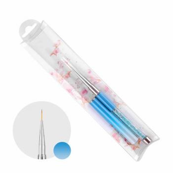 2023 Professional 100% Pure Kolinsky Custom Logo Nail Art Tools Acrylic Nail Brush Hair Acrylic Nail Art Brush