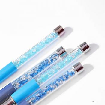 2023 Professional 100% Pure Kolinsky Custom Logo Nail Art Tools Acrylic Nail Brush Hair Acrylic Nail Art Brush