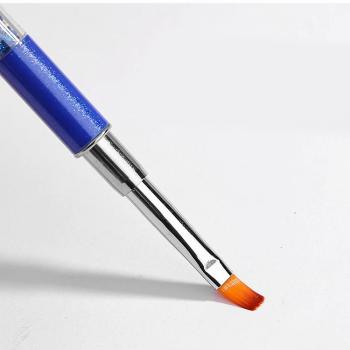 2023 Professional 100% Pure Kolinsky Custom Logo Nail Art Tools Acrylic Nail Brush Hair Acrylic Nail Art Brush