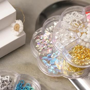 New Explosive Seven Styles Mixed Nail Art Jewelry Aurora Small Butterfly Super Flash Small Diamond Nail Accessories Wholesale