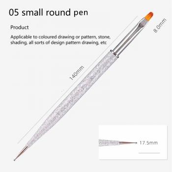 Factory wholesale custom LOGO hot selling new 12 nail art brush