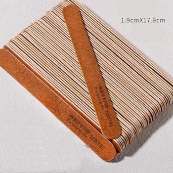 New product Manicure thin durable fine sanding strips sanding rubbing strips 180/240 custom printed nail files
