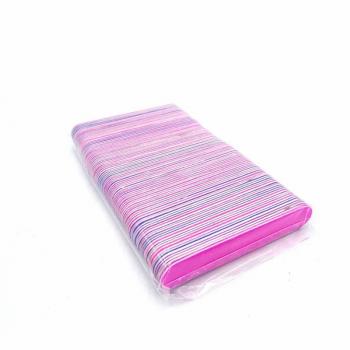 100pcs Mini Double Sided Nail File Disposable Nail Equipment Accessories Buffer Files Manicure Tools Salon Wholesale