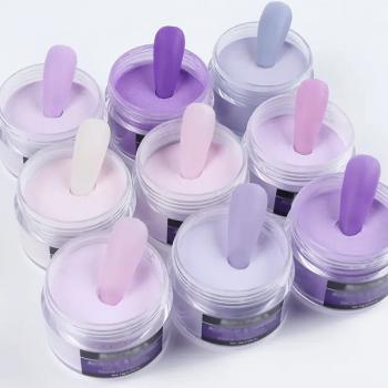 New Product 15g bottle of colorful nail carving powder Acrylic powder