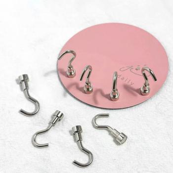 Nail practice base magnetic nail tray strong suction hook type simple display nail tray wholesale