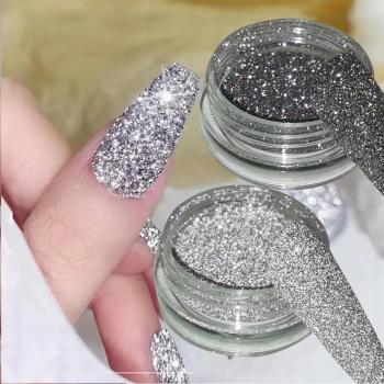Nail hot sale spar galaxy powder new summer flash ultra-thin shell glitter powder mixed nail accessories wholesale