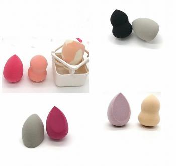 4pcs beauty makeup sponge Powder Puff Dry and Wet Combined Beauty Cosmetic makeup foundation powder sponges in egg's box