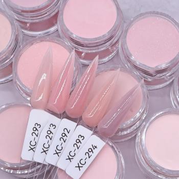 New Product Ema Buttery Acrylic Powder Cover Nude Clear Acrylic Powder Base Core Cover Acrylic Powder