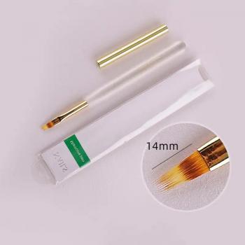 New product factory price mass production nail pull line flat round ombre gel brush nail tool brush