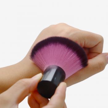 Nail Dust Clean Blush Brush Single Mini Makeup Soft Beauty Tools Portable Loose Powder Nail Dust Brush