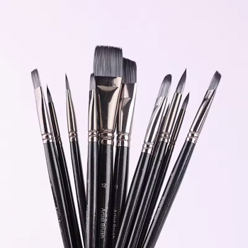 12pcs Multifunctional Shaped Brush Set Acrylic Art Painting Brush Set Wholesale