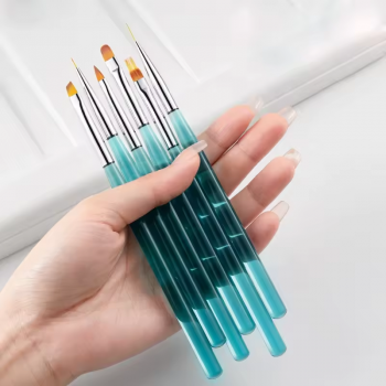 8Pcs nail art pen Manicure painting brush Nail drawing pen