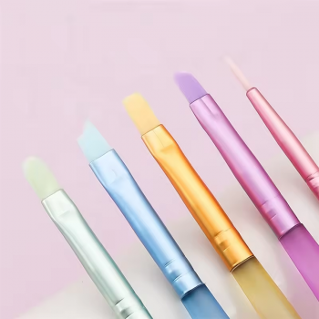 5 Pack Colorful Nail Brush Pen Set Ice Penetrating Brush Set