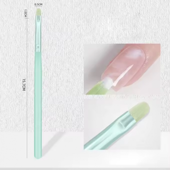 5 Pack Colorful Nail Brush Pen Set Ice Penetrating Brush Set