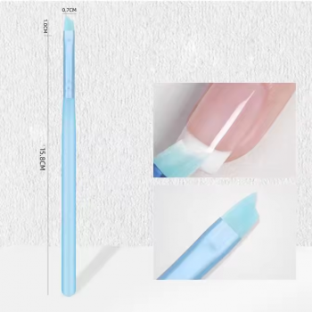 5 Pack Colorful Nail Brush Pen Set Ice Penetrating Brush Set