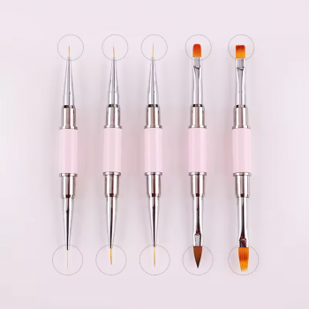 2023 hot sale acrylic nail brush pure kolinsky nails brush nylon brush art