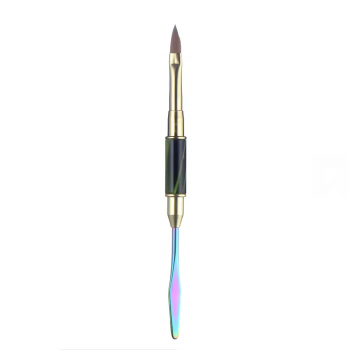 1pc Double Head Cat Eye Nail Art Extension Carving Gradient Painting Liner Brush Dual End Pen Manicure Tool